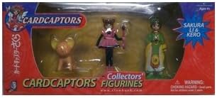 Cardcaptors Collectors Figurines 1.5 inch Sakura - Li - Kero Mini Figures