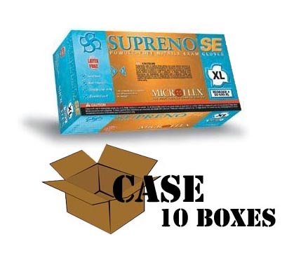 Microflex - Supreno SE Powder-Free Nitrile Gloves - Case - size: Medium