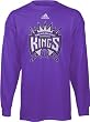 Sacramento Kings Kids 4-7 adidas Team Logo Long Sleeve Tee