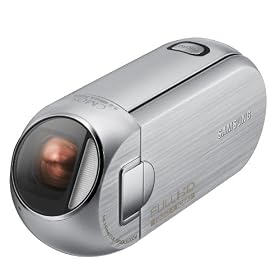 Samsung HMX-R10 HD Flash Memory Camcorder with 5x Optical Zoom (Silver)