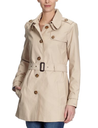 Tommy Hilfiger Damen HERITAGE SHORT TRENCH 1M87610909, Gr.  M  / EU 38 (PUMICE 236) Preisvergleich