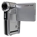 Aiptek HD-1 720P High Definition Camcorder with Built-in 1GB Storage (Silver)