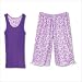 Lavender Leaves Pj Set - Small