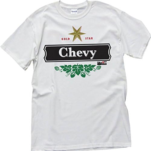 Chevy - Fan Brew Type T-Shirt - White Medium