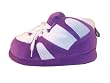 Happy Feet - Purple and White - Slippers