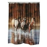 Rivers Edge Rush Hour Shower Curtain
