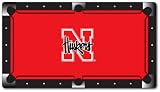 Nebraska Cornhuskers Billiard Cloth - 7 Foot Billiard Table Felt