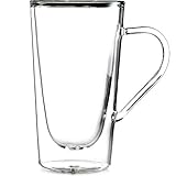 Luigi Bormioli Set of 2 Duos Double-Wall Mugs, 14 oz.