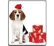 Beagle Christmas Mousepad