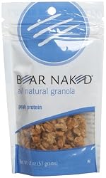 Bear Naked All Natural Granola, Peak Protein, 2-Ounce Pouches (Pack of 12)