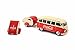 1962 Volkswagen Samba Bus 100 Years Anniversary of the Coca Cola Bottle 1/43 by Motorcity Classics 467433