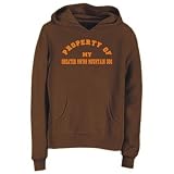 Hoodie Womens Brown 
