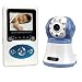 LYD W386D1 2.5-Inch LCD Wireless Digital Baby Monitor with 1 Rotatable Camera Kit and Two-Way Speakers