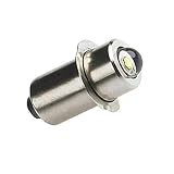 TerraLUX TLE-1F MiniStar1 1-Watt Flange Base LED Replacement Bulb for Use in 2-6 Cell C/D Maglite Flashlight (Tools & Home Improvement)