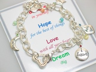 Childrens Toyshop  Jewelry : Believe Hope Dream