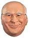Cheney Costume: Vinyl Mask - Men's One Size Fits All
