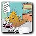 Londons Times Star Wars and Star Trek Cartoons - Jabba On Java - Mouse Pads Image