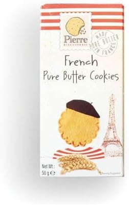 Pierre Butter Cookies (22% Butter) 16/1.76oz by Pierre Biscuiterie