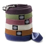 Planet Dog 5' Natural Hemp Leash with Fleece Handle, Orange