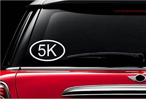 StickerLoaf Brand5k Race Runner Decal Marathon Decals Running car Window Sticker