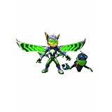 Ratchet & Clank Series 1: Armored Ratchet with Mr. Zurkon Action Figure