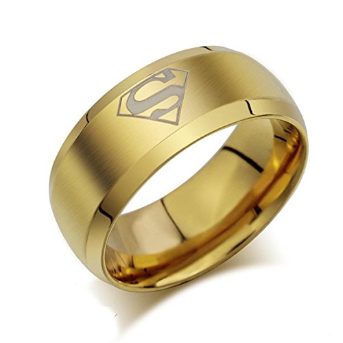 Buytra Jewelry Men's Fashion Signet Rings Titanium Stainless Steel