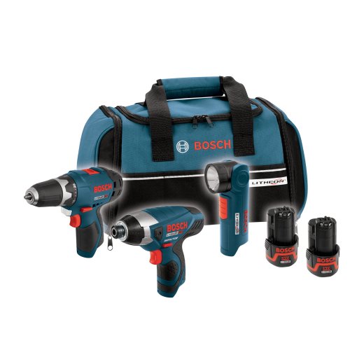 Bosch CLPK30-120 12-Volt Max Litheon Tool Combo Kit, 3-Piece
