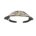 No Headache Black Tropical Fish Midsize Golf, Tennis, Running, All Sport Sun Visor
