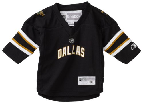 NHL Toddler Dallas Stars Team Color Replica Jersey - R54Hwbii (Black, 2-4T)