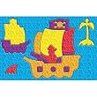 Lauri Crepe PIRATE SHIP PUZZLE #2045 18Pcs 3+