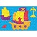 Lauri Crepe PIRATE SHIP PUZZLE #2045 18Pcs 3+