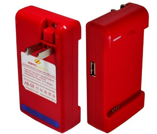 Zerolemon Travel External Battery Charger for Samsung Galaxy S3 I9300 / Galaxy S4 I9500 / and Also Galaxy S4 Active I9295 - Fastest External Charger