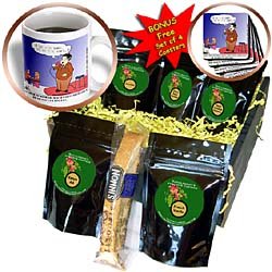 Londons Times Funny Society Cartoons - Scientist Nightclub Singers - Coffee Gift Baskets - Coffee Gift Basket