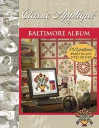 Kitchen: Electric Quilt Baltimore Album Classic Applique Patterns for EQ software