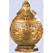 Egyptian Pharaoh vase like Canopic Jar