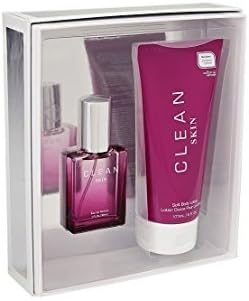 Clean Fragrance Clean Skin Eau De Parfum and Soft Body Lotion Gift Set