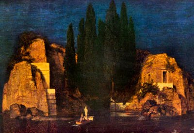 Franz von Stuck Dead Island Art Print Poster - 13x19