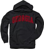 Georgia Bulldogs Black Arch Hooded Sweatshirt