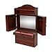 SEI Cherry Wall-Mount Jewelry Armoire
