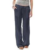 Michael Stars Linen Drawstring Pant