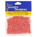 11/0 Glass Seed Beads, Metallic Orange, 20 Gram Pkg (Pack of 1)