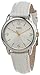 Timex Women's T2P1202M White Metallic Lizard Patterned Leather Strap Watch