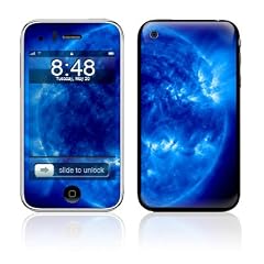 Apple iPhone 3G Gehäuse Skin Design Schutzfolie + Wallpaper - Blue Giant