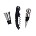 Kitchen Craft Bar Craft Deluxe Wine Gift Set, Stainless Steel, 3 Piece