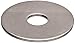 Fender Flat Washer, 18-8 Stainless Steel, Plain Finish, Round Shape, USA Made, 1/2