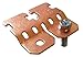Copper Tubing Strut Clamp, Copper Coated Steel