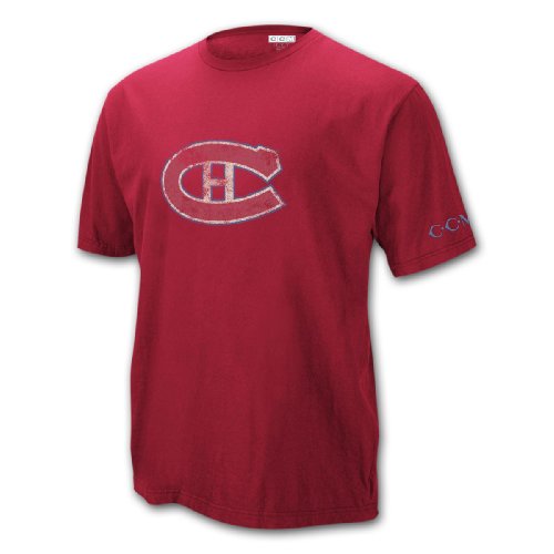 Buy Montreal Canadiens Retro Faded Logo T-Shirt