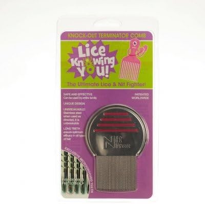 Lice Knowing You Lice Knock-Out Lice Comb