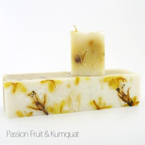 Savon Passion Fruit & Kumquat Natural Organic Handmade French Soap 100g by Verve Design