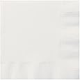 20 Count Luncheon Napkins, Bright, White
